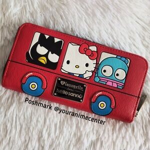 Loungefly Loves Hello Sanrio Bus Wallet